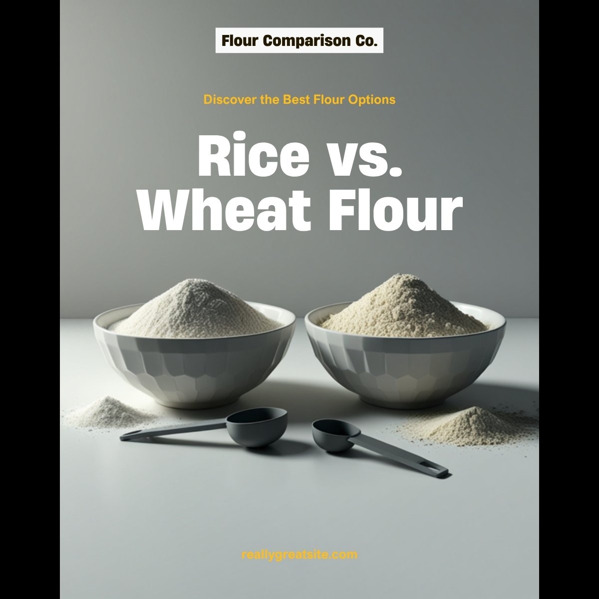 米粉と小麦粉の比較